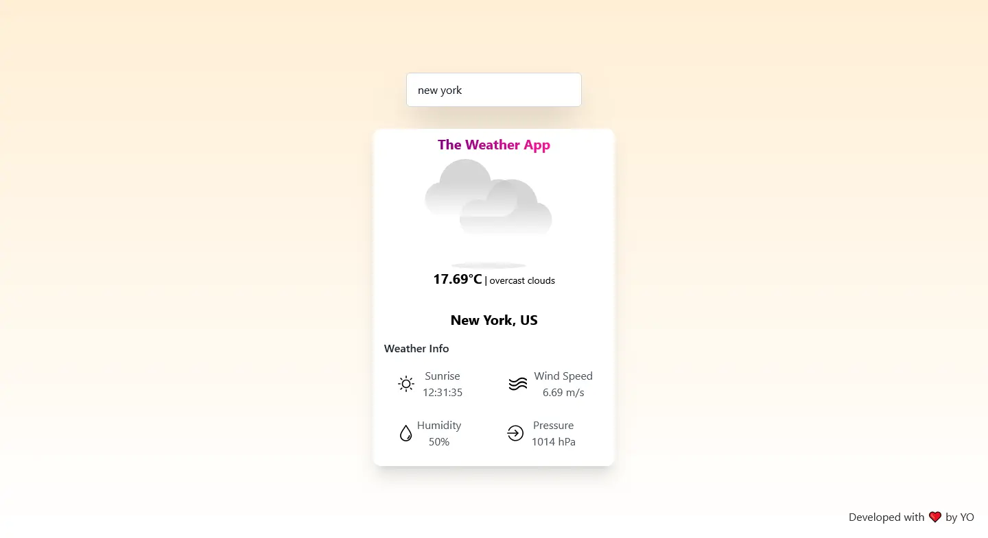 Weather App